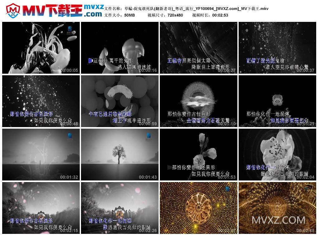 草蜢-捉鬼敢死队(翻新老哥)_粤语_流行_YF100694